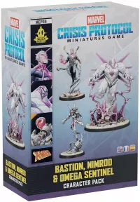 Ilustracja produktu Marvel: Crisis Protocol - Bastion, Nimrod and Omega Sentinel - Character Pack